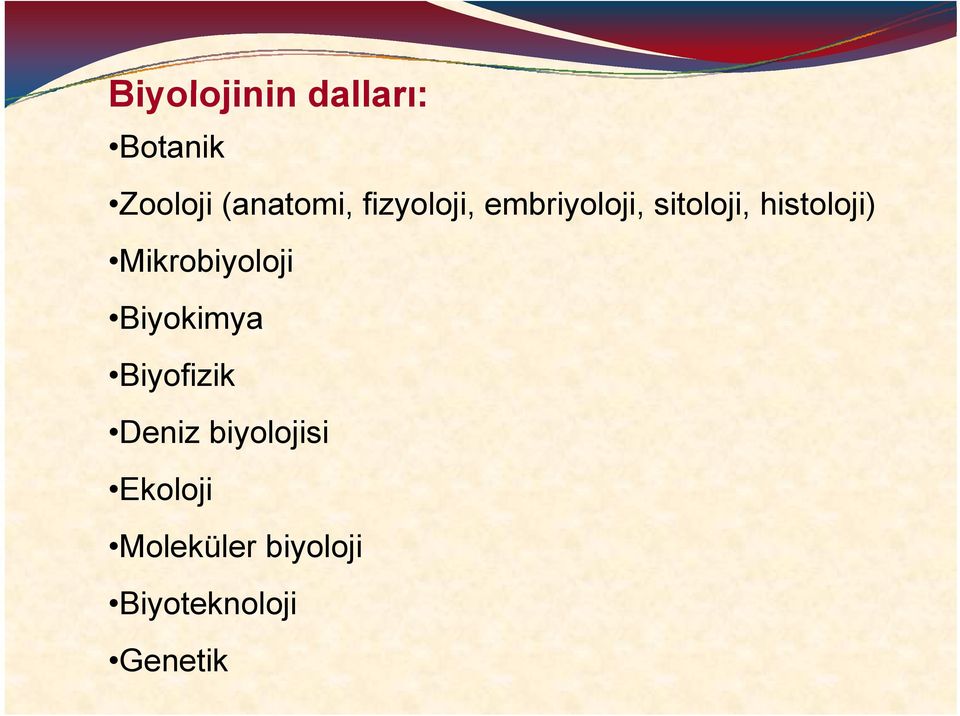 Mikrobiyoloji Biyokimya Biyofizik Deniz