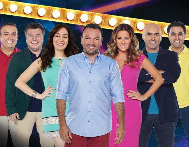 Güldür Güldür Show haftada iki gün oldu Kadrosunda Ali Sunal, Alper Kul, Onur Buldu, Onur Atilla, Çağlar Çorumlu, Doğa Rutkay, Özge Borak, Aylin Kontente, İrem Sak, Meltem Yılmazkaya, Erdem Yener,