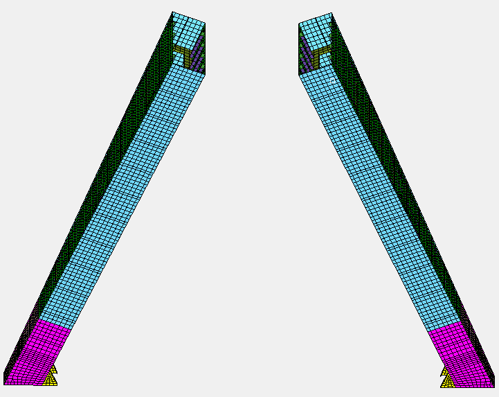 Pantolon Mesh Modeli Bacağın alt bölgelerinde