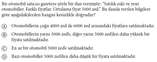 Kod Yanıt Soru: M042220 Blok No: M02-14 Doğru Yanıt 20 Üçü de doğru - (50, 90, 60) 50 nin doğru çizgide olması gerekir. 90, 100 den küçük fakat 80 den büyük olmalıdır.