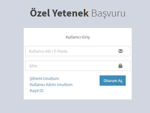 Online Başvuru Sistemi Ek Bilgiler İlan Başvuru Ekranı. Başvuru, Başvuru Tercih düzenlemesi ve Başvuru İptalleri bu menüden yapılır. Başvuru Resmi değiştirme işlemi bu ekrandan yapılır.