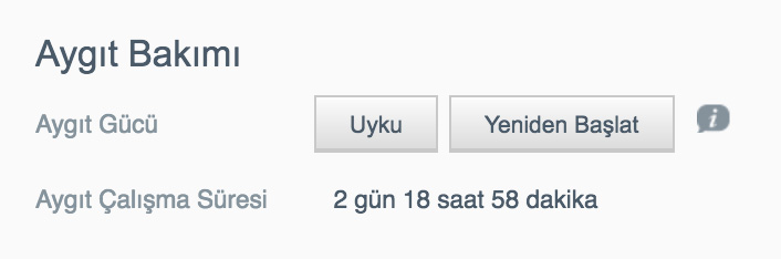 AYARLARI YAPILANDIRMA Sistem Yapılandırması sistem yapılandırması alanı, bir yapılandırma dosyası oluşturmanızı ya da var olan bir yapılandırma dosyasını aktarmanızı sağlar.