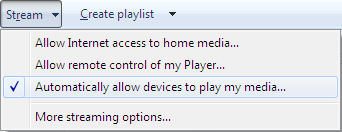 4. İzleyici Kullanılması Windows Media Player 12'de "Ortam Paylaşımı"nın Ayarlanması 1. Windows Media Player 12'i başlatın. 2.