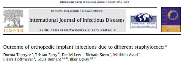 Eklem protezi enfeksiyonu MRSA (n=18) MRSA vs. MSSA MSSA (n=25) MSSA vs KNS KNS (n=39) Kadın cinsiyet Yaş (ort.) Kr. immünosüpresyon İnfeksiyon Protez impl. ve infeksiyon arasındaki süre (ort.