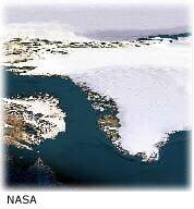Grönland da buz birikimi, su döngüsünün ilginç bir bölümüdür.