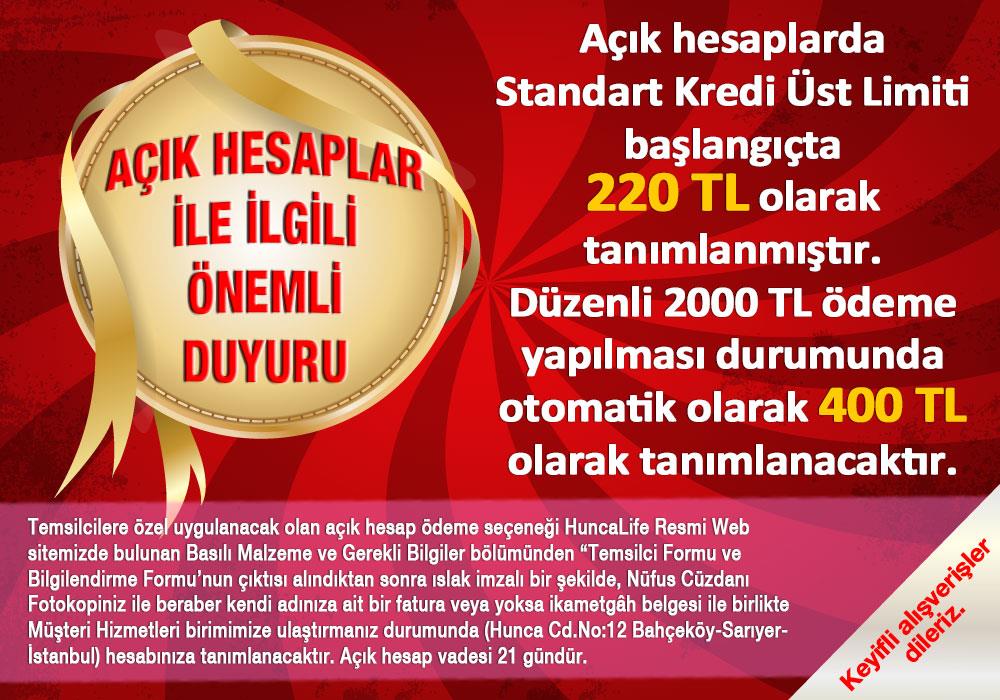 Açık Hesap Sistemi