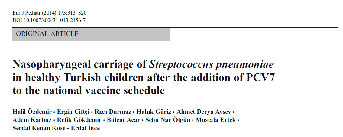 Etkenler ve Direnç Durumu ETKENLER DİRENÇ DURUMU H. influenzae 2 S. pneumoniae 1 M. catarrhalis 3 Özdemir H, Çiftçi E, Durmaz R et al.