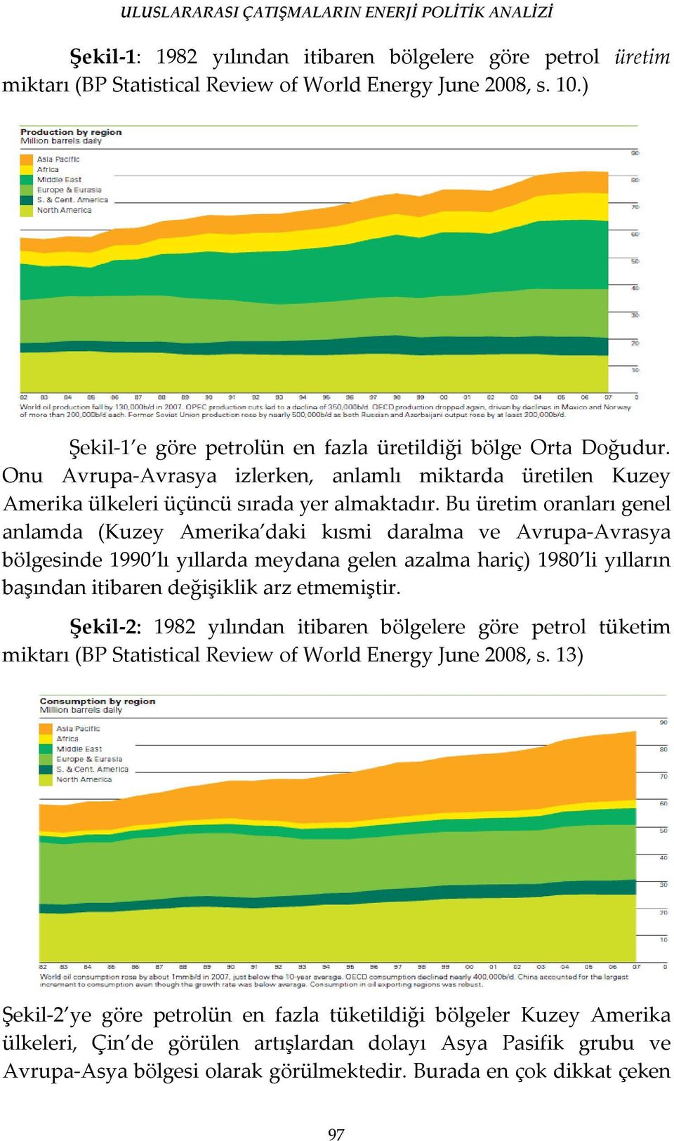 Bu üretim oranları genel anlamda (Kuzey Amerika daki kısmi daralma ve Avrupa-Avrasya bölgesinde 1990 lı yıllarda meydana gelen azalma hariç) 1980 li yılların başından itibaren değişiklik arz