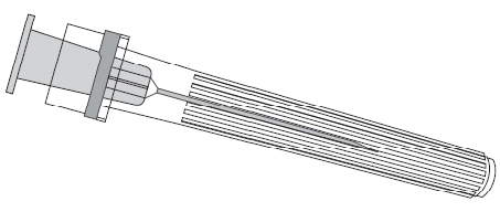 6.5. Ambalajın niteliği ve içeriği Kutuda; kilitli adaptöre ve sert plastik enjektör kapaklarına sahip, iğne takılı olmayan veya gri butil kauçuk koruyuculu, iğne takılı renksiz kullanıma hazır Tip I