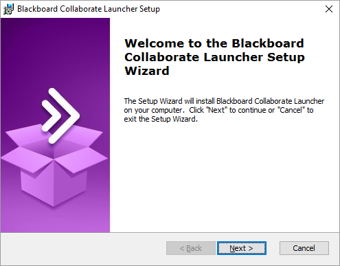 Firefox tarayıcı üzerinden Launcher yüklemek: BlackboardCollaborateLauncher-Win.msi penceresinde Save File düğmesine tıklayın. Collaborate Launcher yüklemesi başlayacaktır.