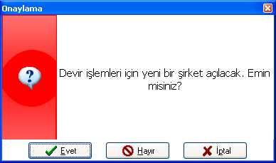 Yeni sene şirketinde, her bölüme ait sabit kayıtlarda (Stok kartı kayıtları, Cari hesap kayıtları, Hesap planı, Banka Hesap Kayıtları), eski seneden oluşmuş toplam giriş, çıkış ve bakiye bilgileri