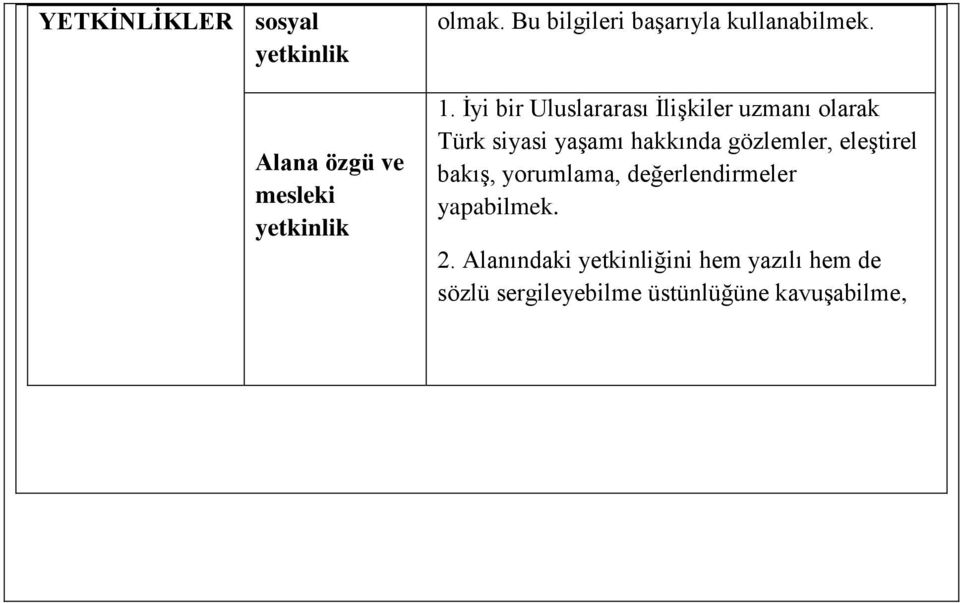 İyi bir Uluslararası İlişkiler uzmanı olarak Türk siyasi yaşamı hakkında gözlemler,