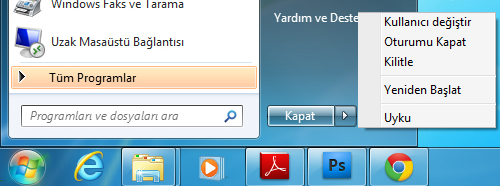 2. Bilgisayarı Kapat düğmesini tıklayın. Bu 2 işlemden sonra bilgisayarınız kendiliğinden kapanacaktır. Ayrıca bilgisayarın kasasındaki açma tuşuna basmanız bilgisayarın arızalanmasına neden olabilir.