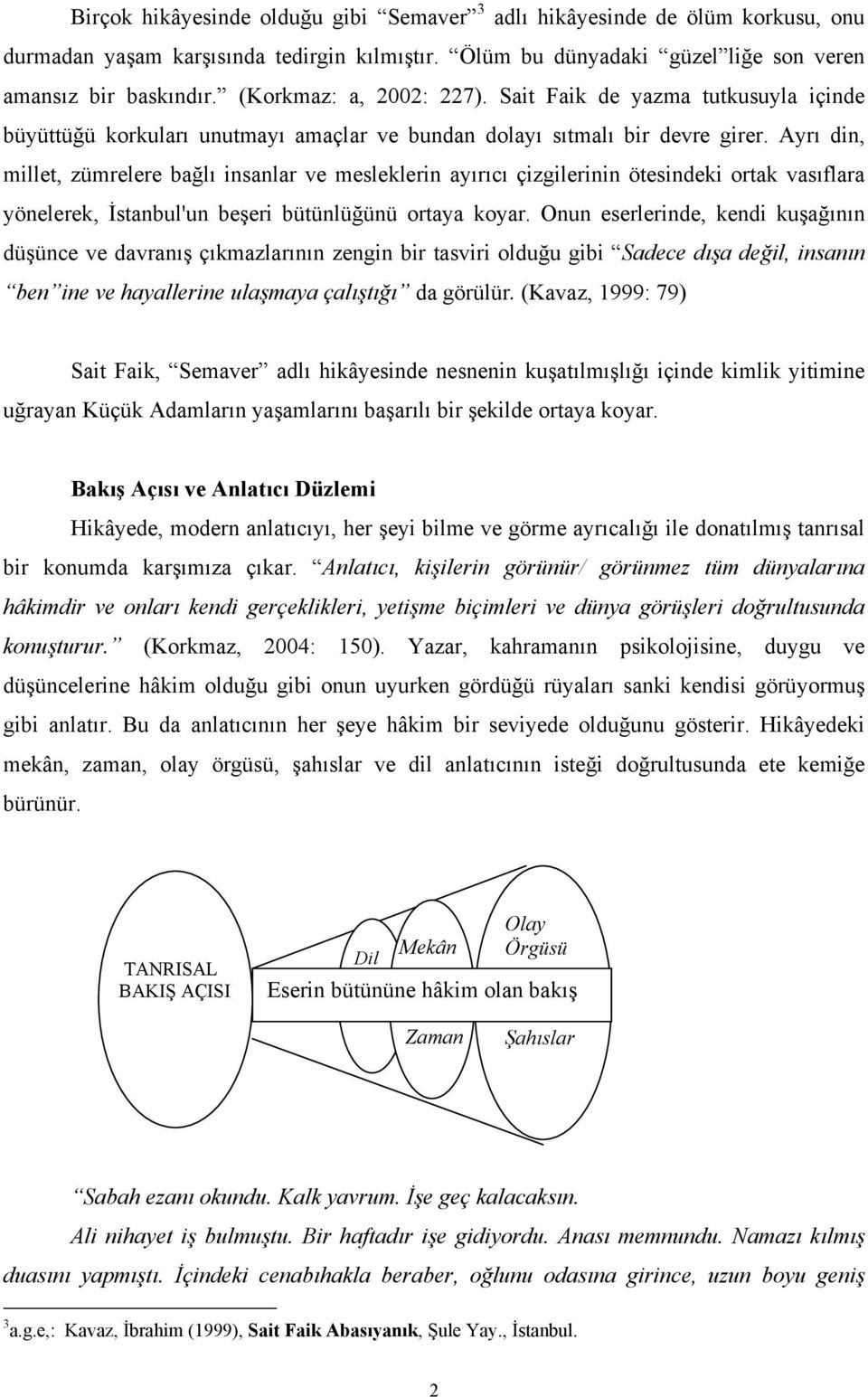 Ayrı din, millet, zümrelere bağlı insanlar ve mesleklerin ayırıcı çizgilerinin ötesindeki ortak vasıflara yönelerek, İstanbul'un beşeri bütünlüğünü ortaya koyar.