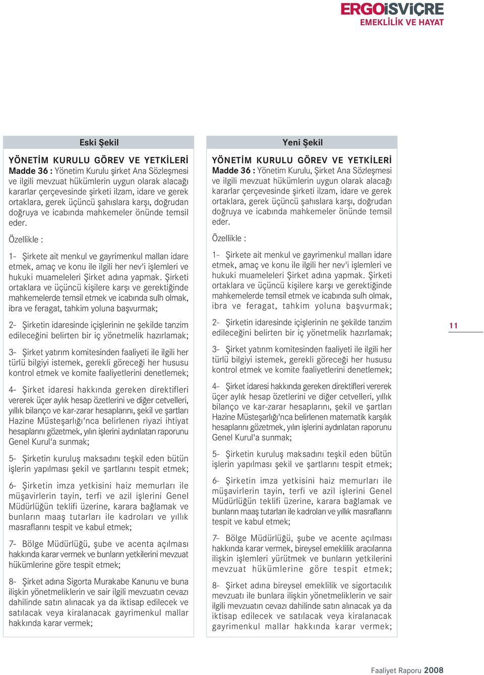 Özellikle : 1 fiirkete ait menkul ve gayrimenkul mallar idare etmek, amaç ve konu ile ilgili her nev'i ifllemleri ve hukuki muameleleri fiirket ad na yapmak.