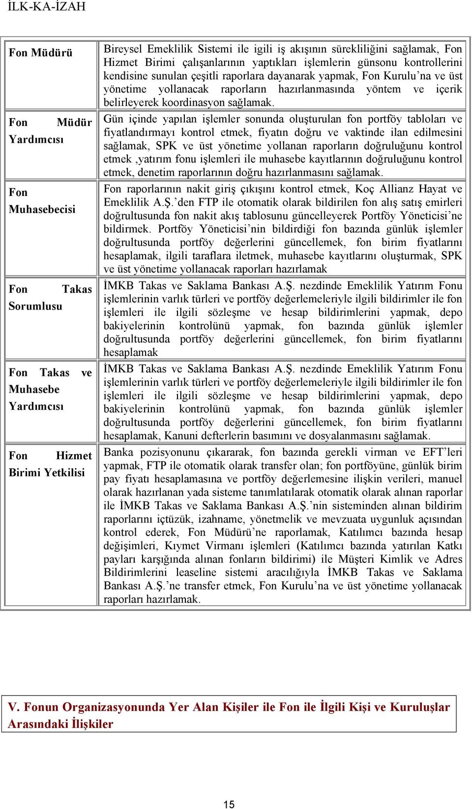 hazırlanmasında yöntem ve içerik belirleyerek koordinasyon sağlamak.