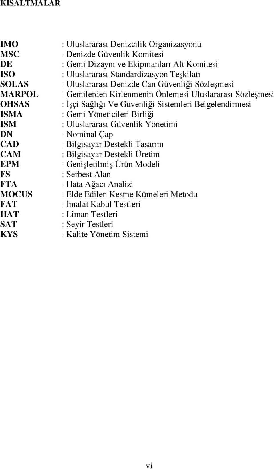 Sağlığı Ve Güvenliği Sistemleri Belgelendirmesi : Gemi Yöneticileri Birliği : Uluslararası Güvenlik Yönetimi : Nominal Çap : Bilgisayar Destekli Tasarım : Bilgisayar Destekli Üretim