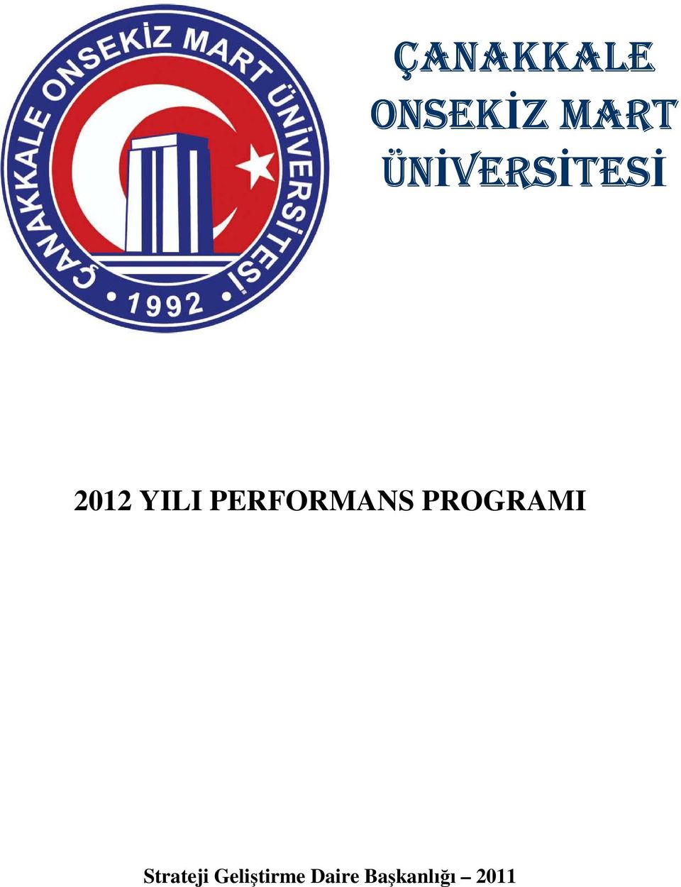 YILI PERFORMANS PROGRAMI