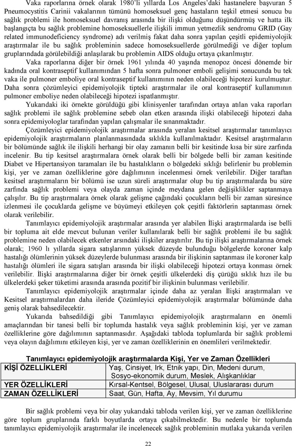 syndrome) adı verilmiş fakat daha sonra yapılan çeşitli epidemiyolojik araştırmalar ile bu sağlık probleminin sadece homoseksuellerde görülmediği ve diğer toplum gruplarındada görülebildiği