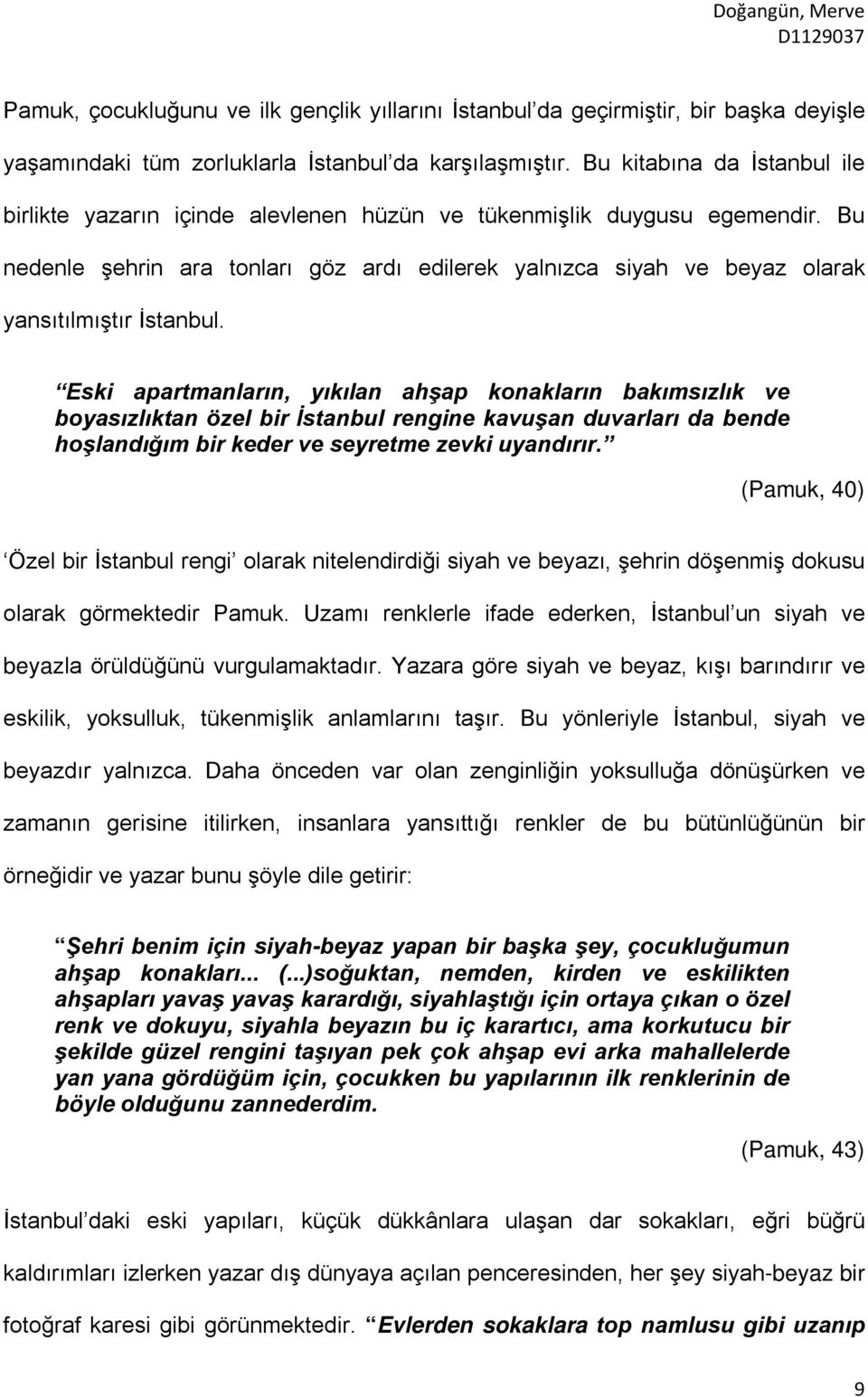 Bu nedenle şehrin ara tonları göz ardı edilerek yalnızca siyah ve beyaz olarak yansıtılmıştır İstanbul.