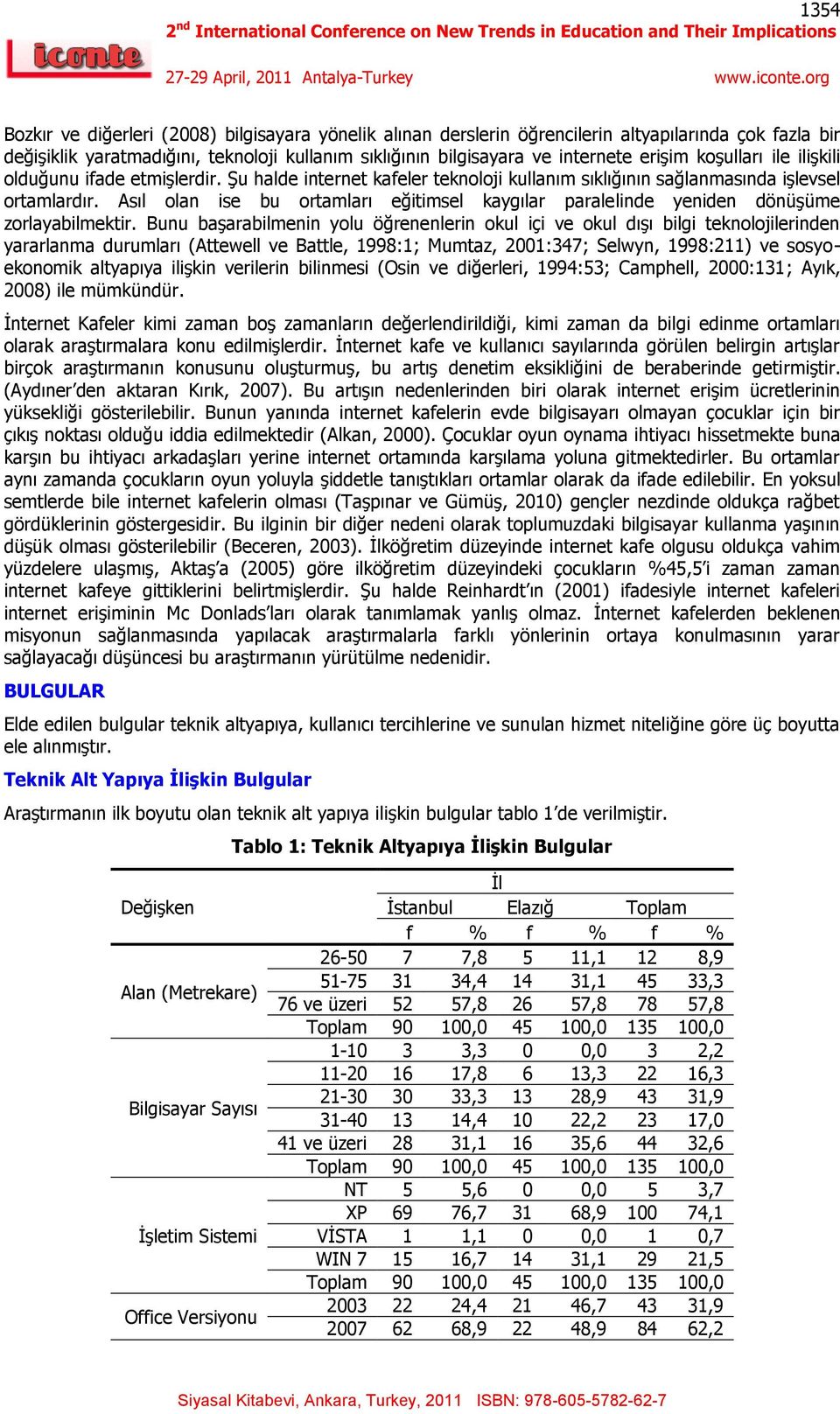 Asıl olan ise bu ortamları eğitimsel kaygılar paralelinde yeniden dönüşüme zorlayabilmektir.