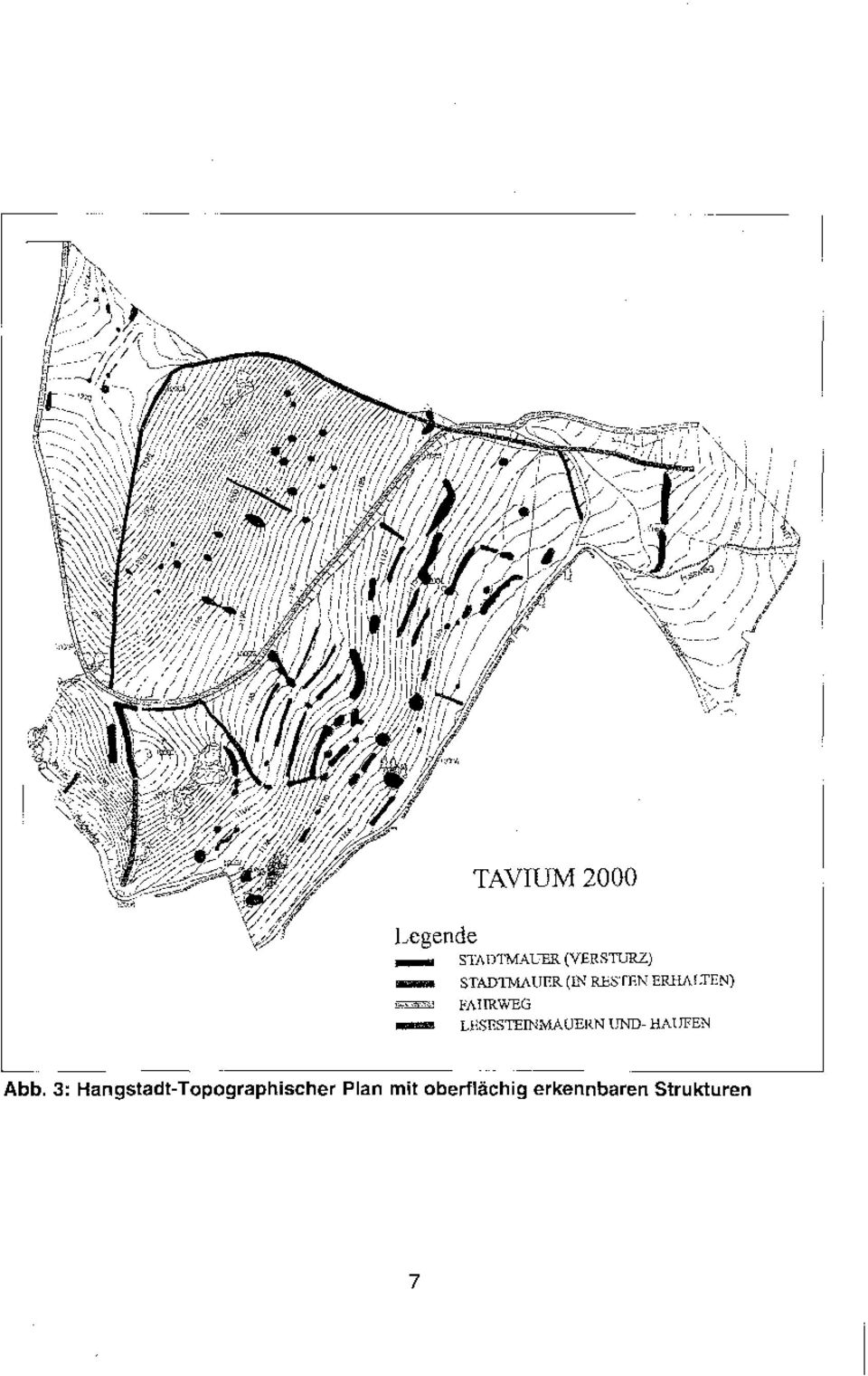 -4MM FAHRWEG LESESTEINMAUERN UND-HAUFEN Abb.