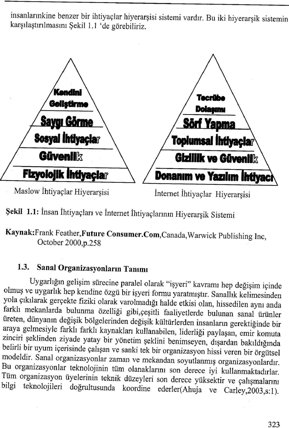 SanalOrganizasyonların Tanımı Uygarlığın gelişim sürecine paralelolarak "işyeri" kavramı hep değişim içinde olmuş ve uygarlık hep kendine özgü bir işyeri formu yaratmıştır.