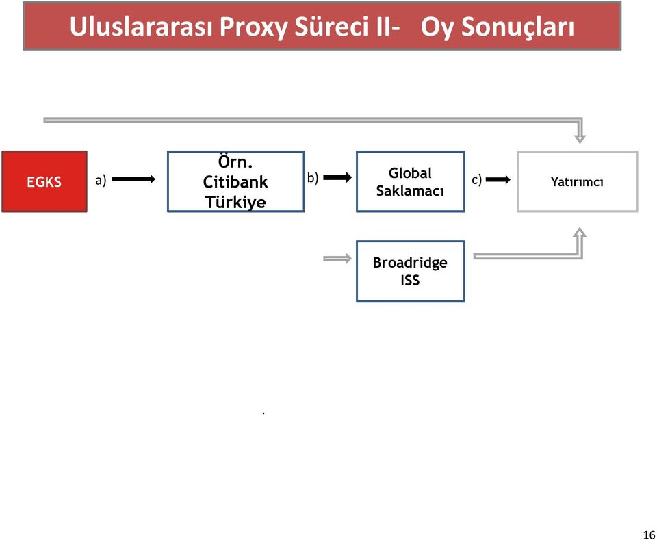 Citibank Türkiye b) Global