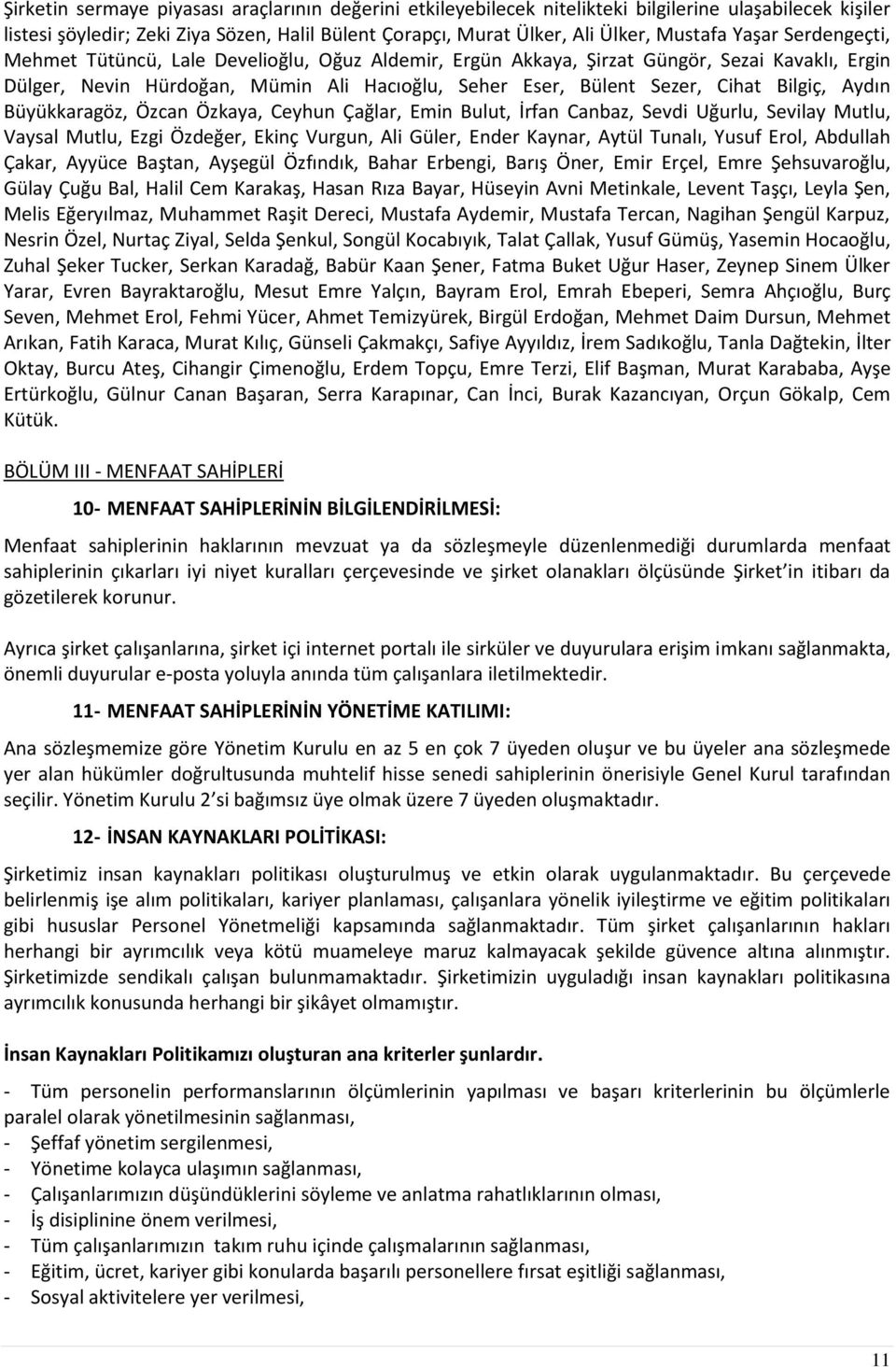 Aydın Büyükkaragöz, Özcan Özkaya, Ceyhun Çağlar, Emin Bulut, İrfan Canbaz, Sevdi Uğurlu, Sevilay Mutlu, Vaysal Mutlu, Ezgi Özdeğer, Ekinç Vurgun, Ali Güler, Ender Kaynar, Aytül Tunalı, Yusuf Erol,