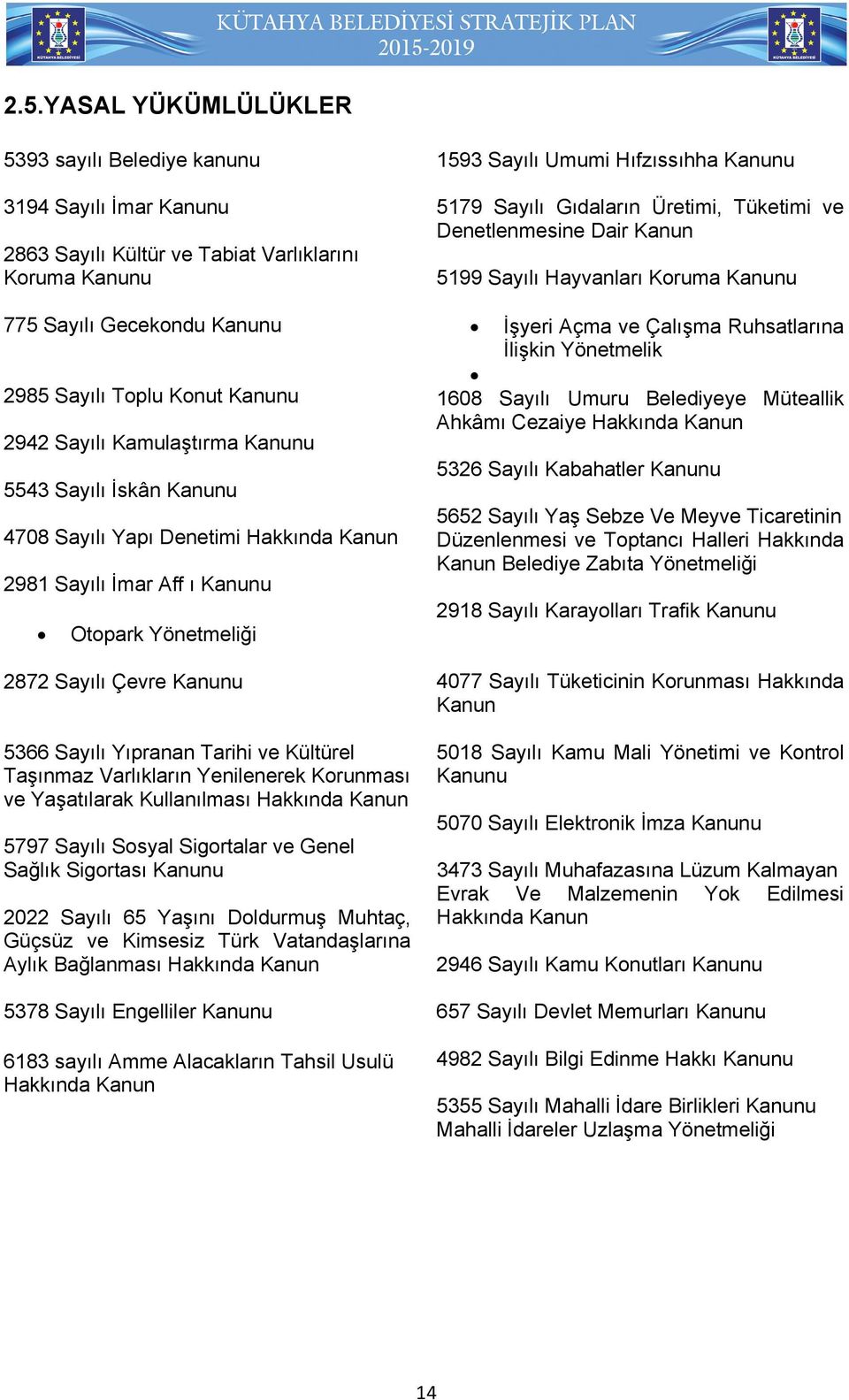 Kültürel Taşınmaz Varlıkların Yenilenerek Korunması ve Yaşatılarak Kullanılması Hakkında Kanun 5797 Sayılı Sosyal Sigortalar ve Genel Sağlık Sigortası Kanunu 2022 Sayılı 65 Yaşını Doldurmuş Muhtaç,