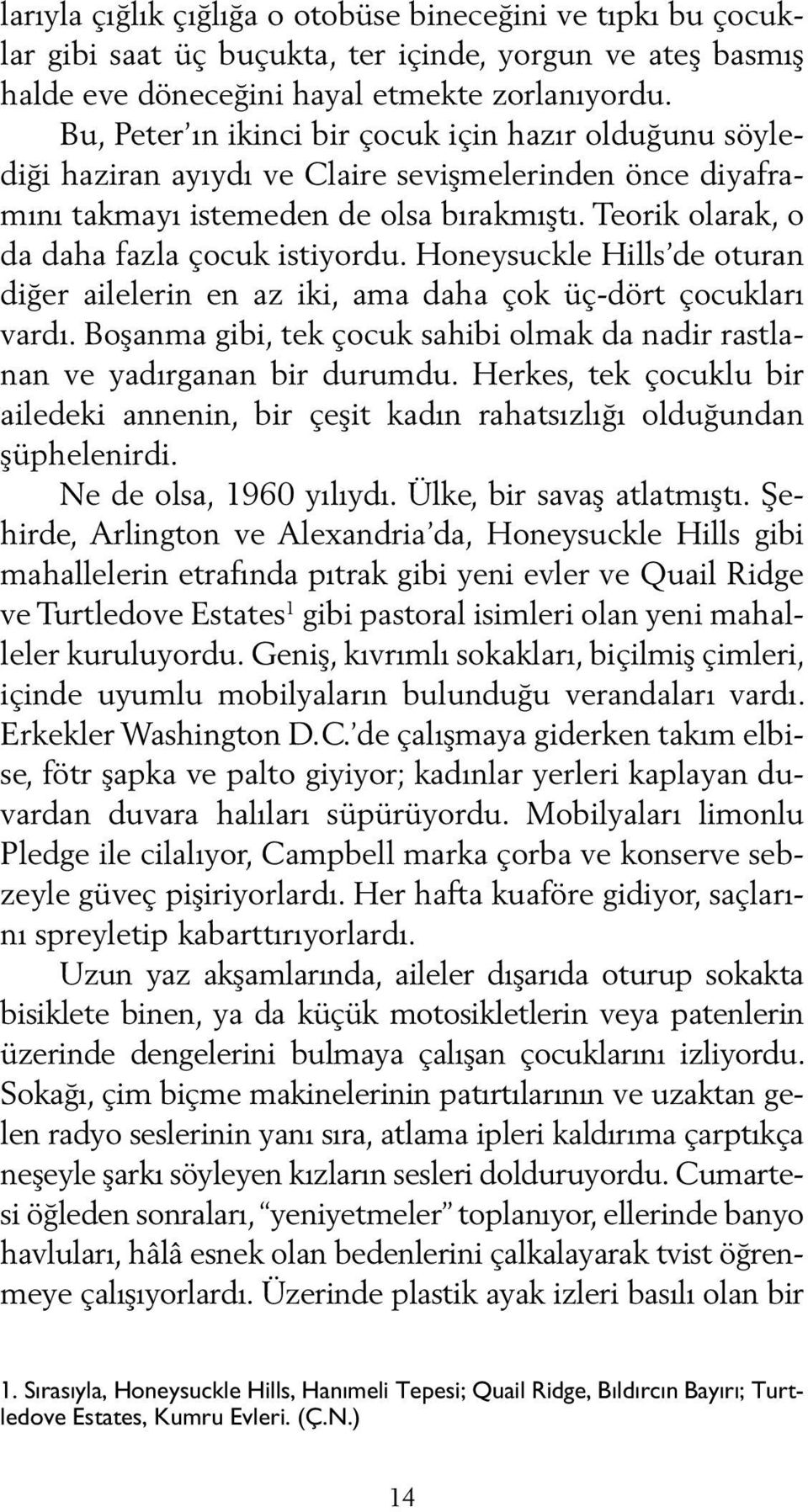 Teorik olarak, o da daha fazla çocuk istiyordu. Honeysuckle Hills de oturan diğer ailelerin en az iki, ama daha çok üç-dört çocukları vardı.