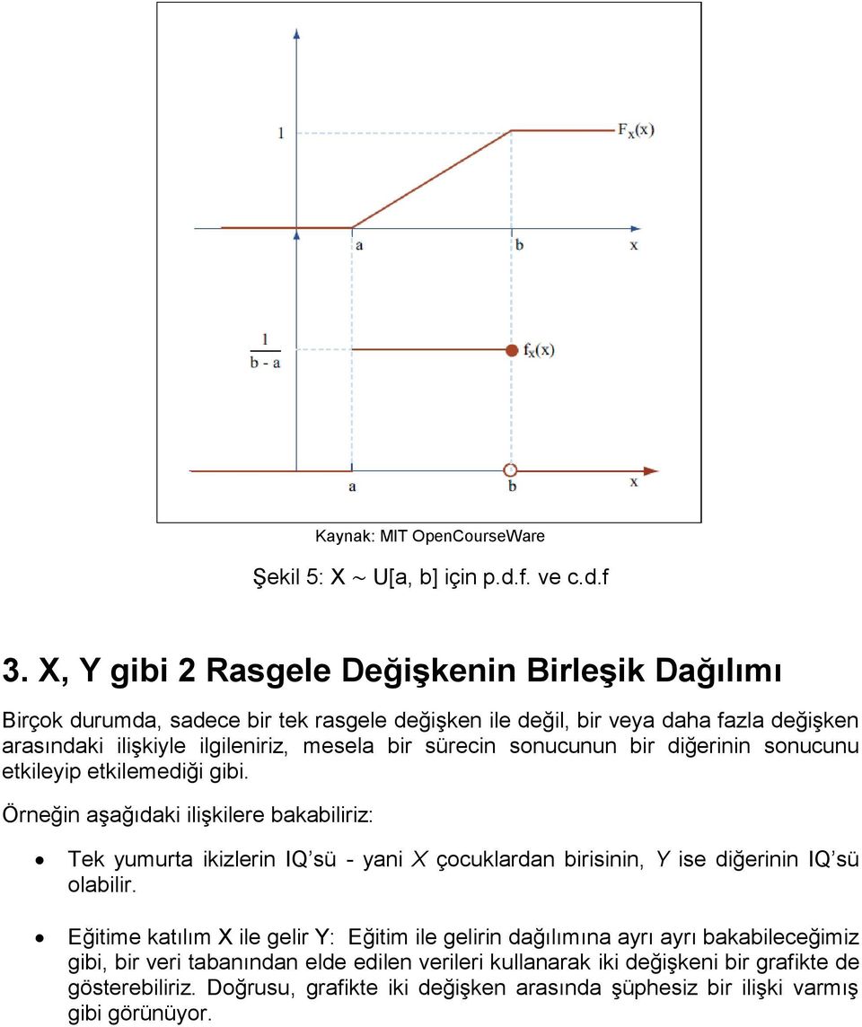 sürecin sonucunun bir diğerinin sonucunu etkileyip etkilemediği gibi.