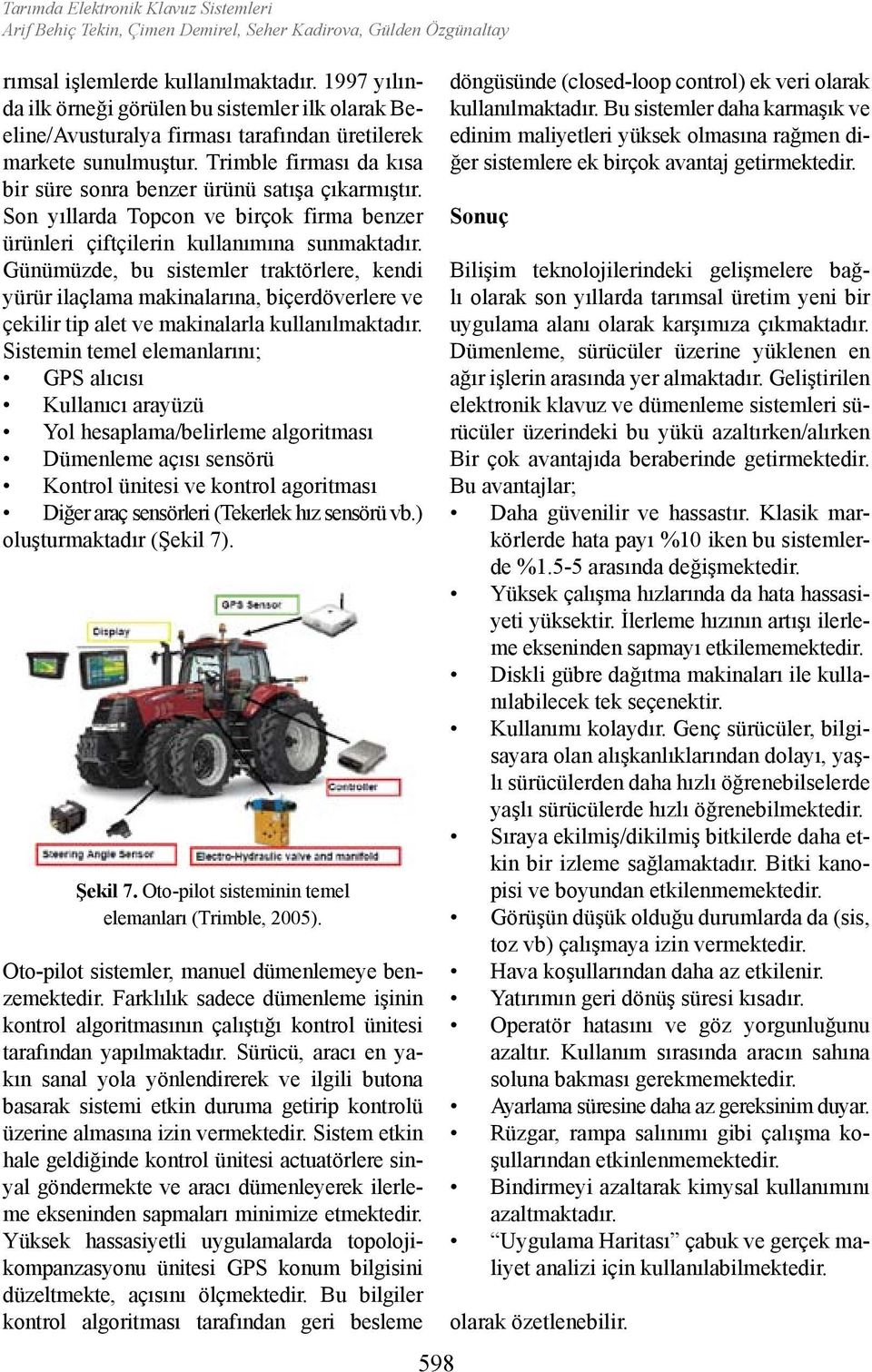 Son yıllarda Topcon ve birçok firma benzer ürünleri çiftçilerin kullanımına sunmaktadır.