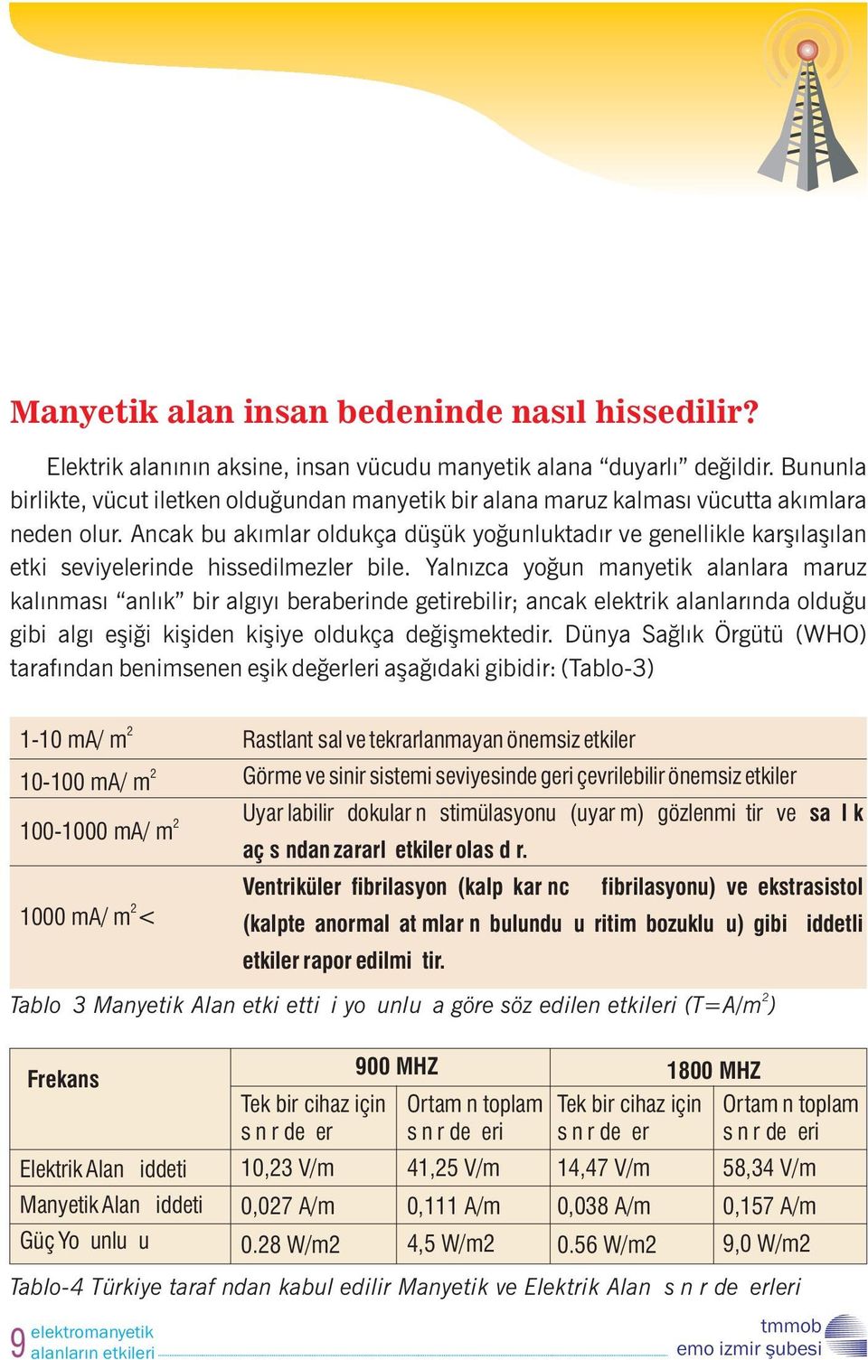 Ancak bu akımlar oldukça düşük yoğunluktadır ve genellikle karşılaşılan etki seviyelerinde hissedilmezler bile.