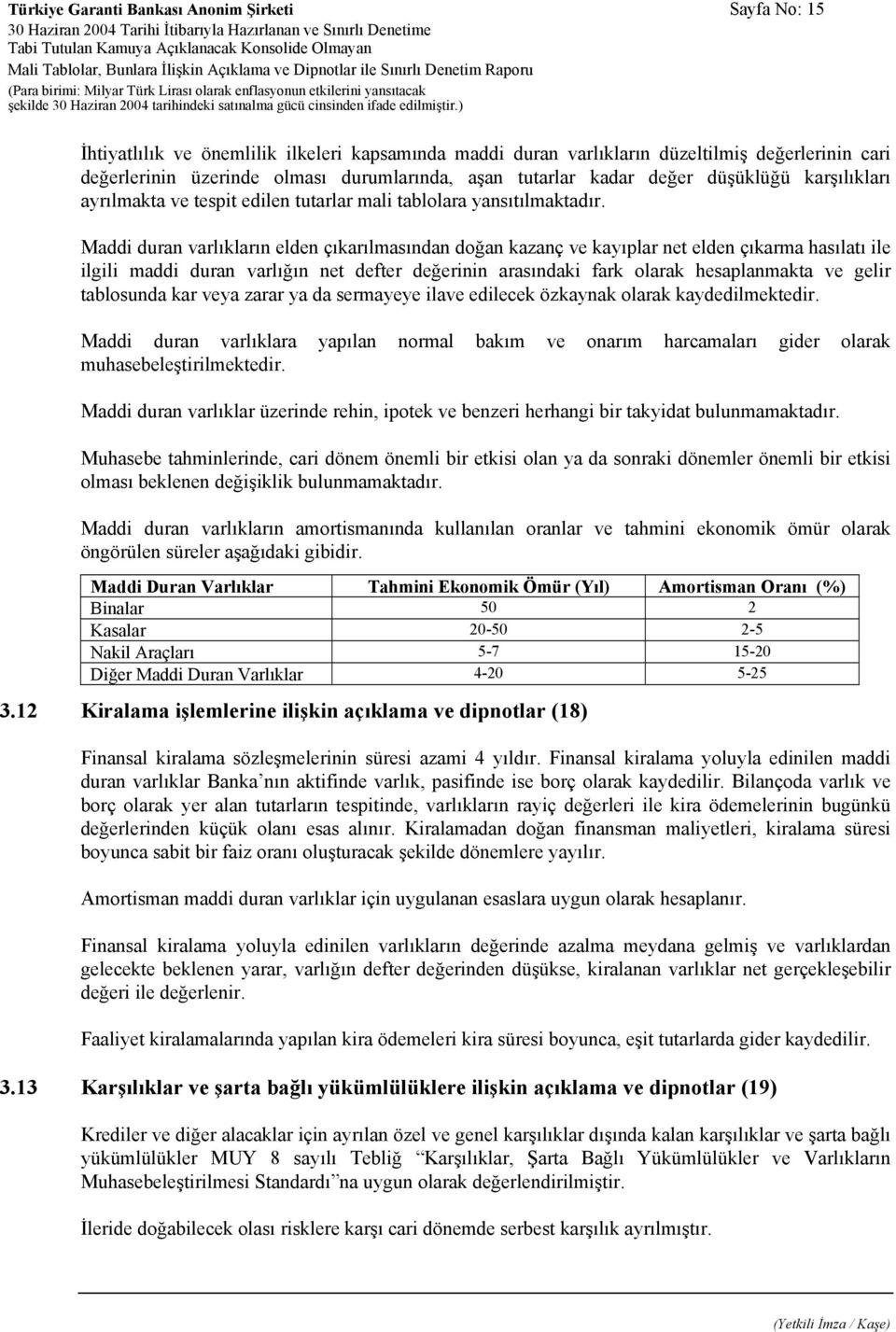 Maddi duran varlıkların elden çıkarılmasından doğan kazanç ve kayıplar net elden çıkarma hasılatı ile ilgili maddi duran varlığın net defter değerinin arasındaki fark olarak hesaplanmakta ve gelir