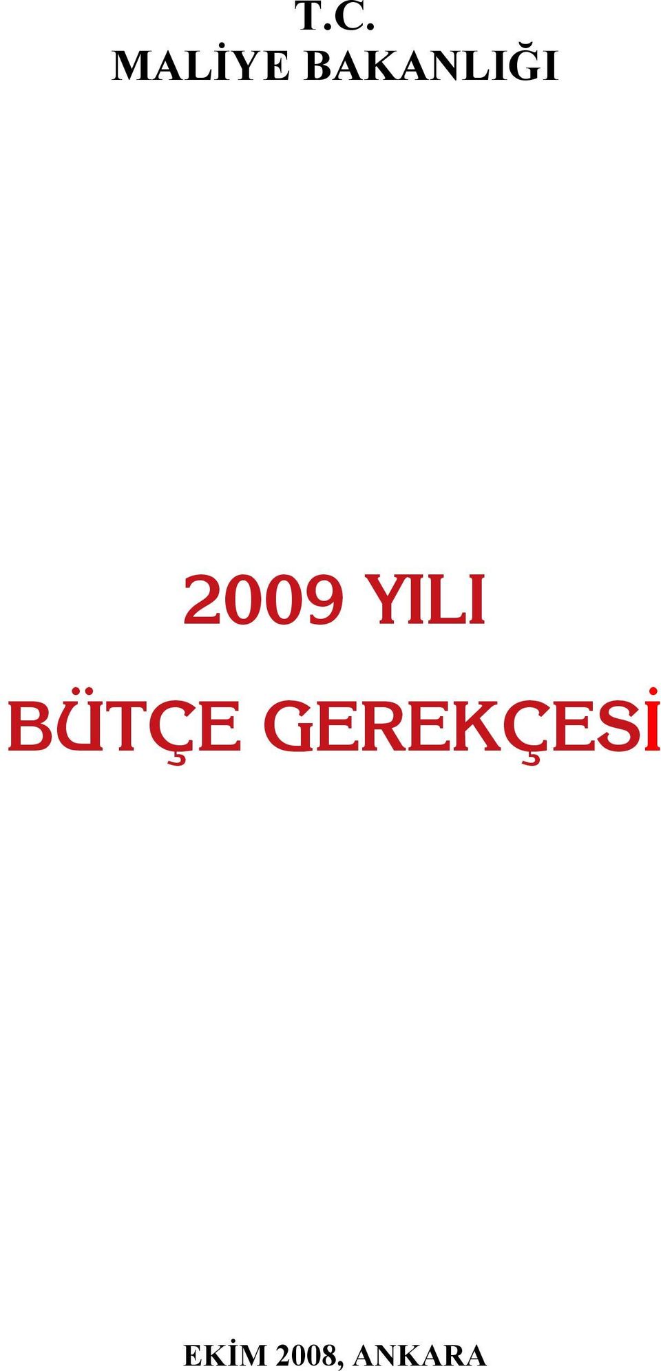 YILI BÜTÇE