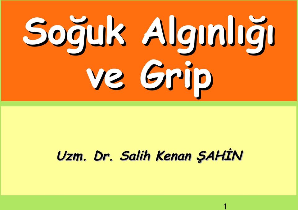 Grip Uzm. Dr.