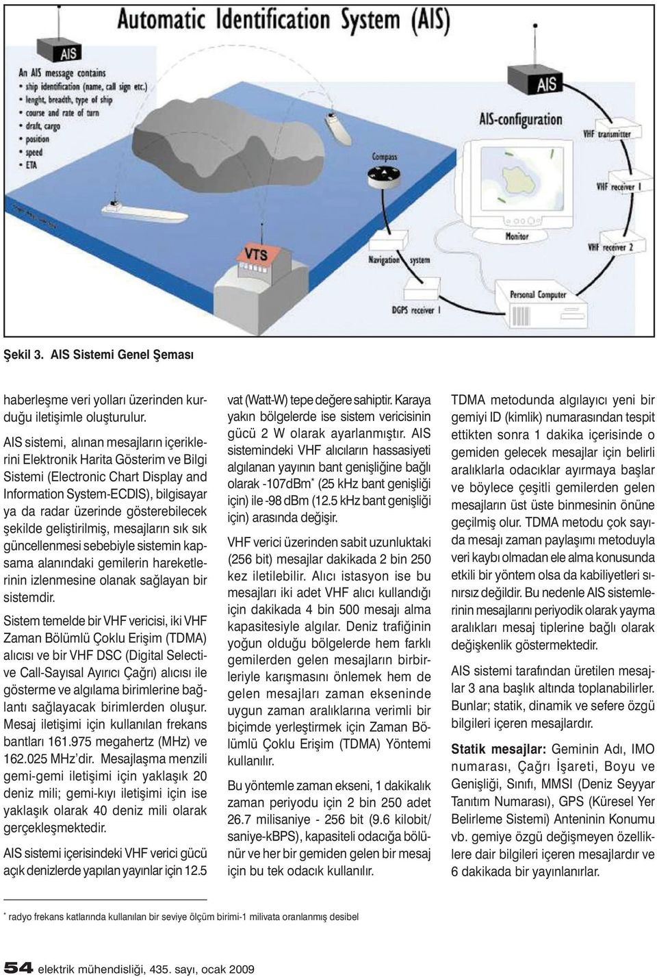 geliștirilmiș, mesajların sık sık güncellenmesi sebebiyle sistemin kapsama alanındaki gemilerin hareketlerinin izlenmesine olanak sağlayan bir sistemdir.