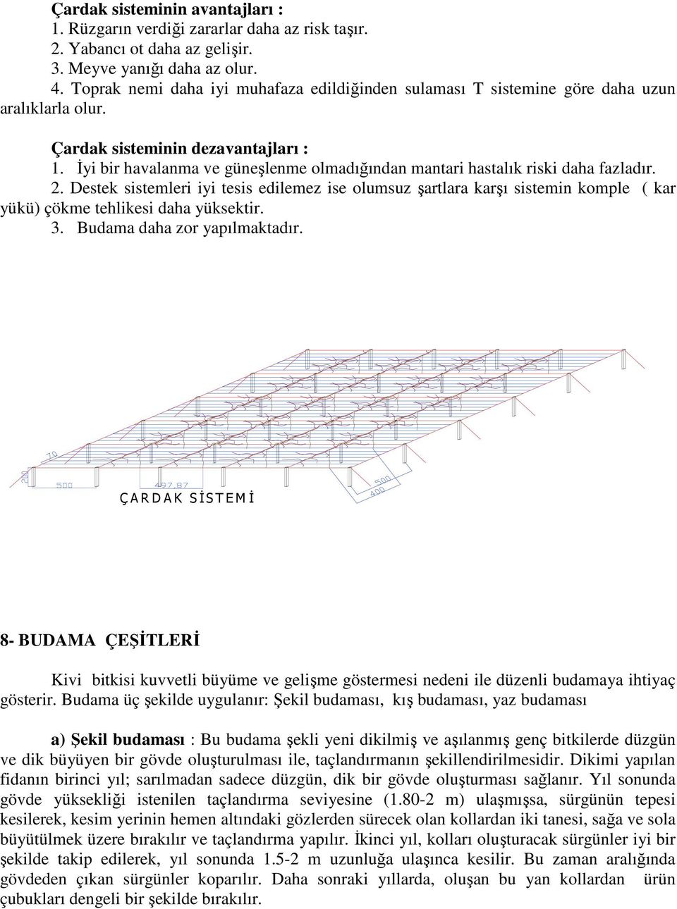 Đyi bir havalanma ve güneşlenme olmadığından mantari hastalık riski daha fazladır. 2.