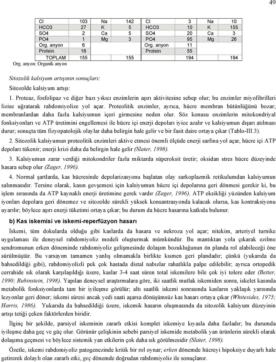 Proteaz, fosfolipaz ve diğer bazı yıkıcı enzimlerin aşırı aktivitesine sebep olur; bu enzimler miyofibrilleri lizise uğratarak rabdomiyolize yol açar.