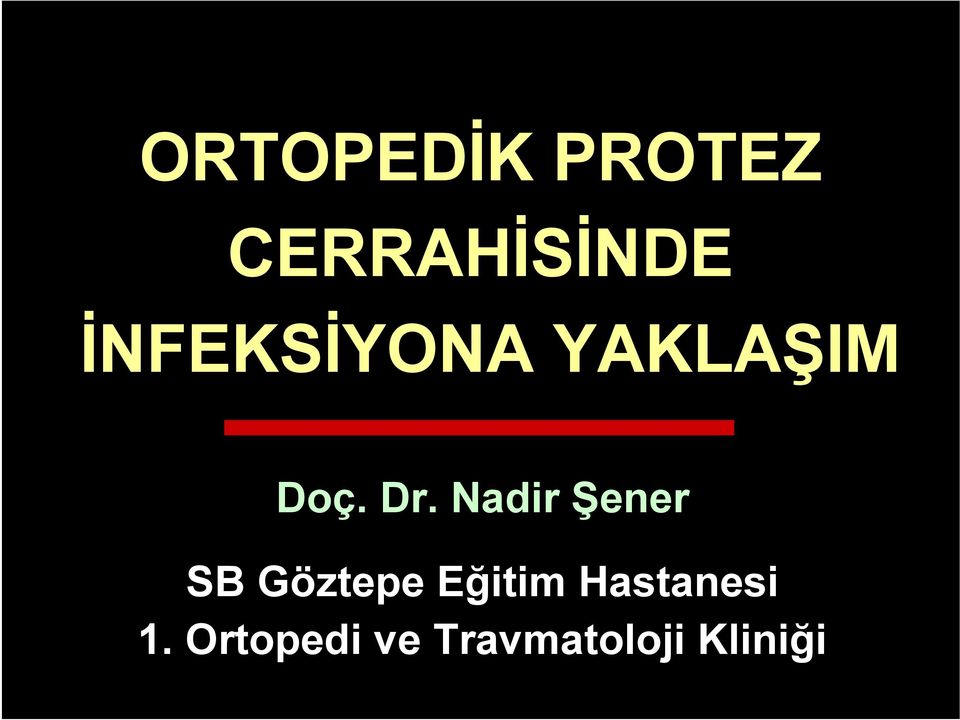 Nadir Şener SB Göztepe Eğitim