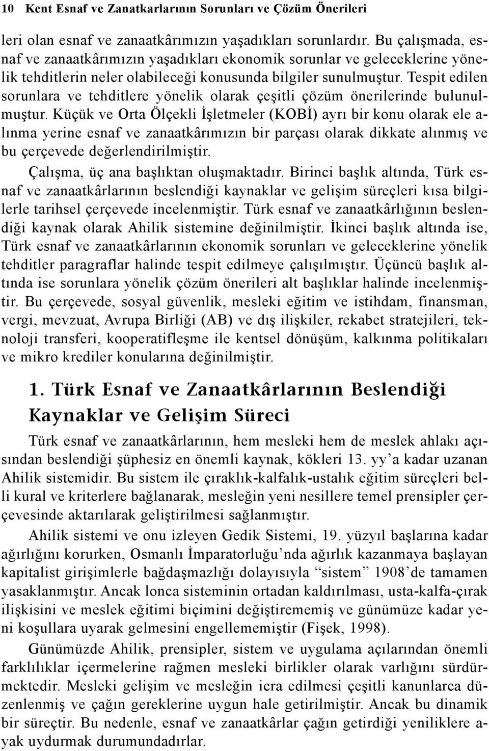 Tespit edilen sorunlara ve tehditlere yönelik olarak çeþitli çözüm önerilerinde bulunulmuþtur.