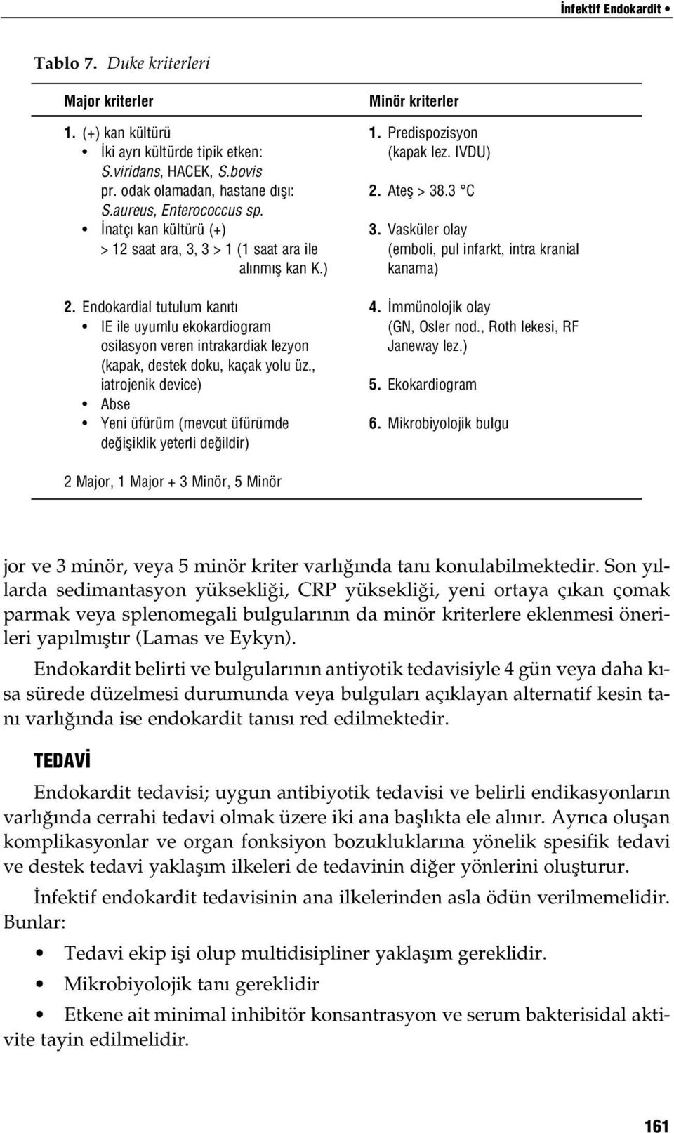Vasküler olay > 12 saat ara, 3, 3 > 1 (1 saat ara ile (emboli, pul infarkt, intra kranial al nm fl kan K.) kanama) 2. Endokardial tutulum kan t 4.