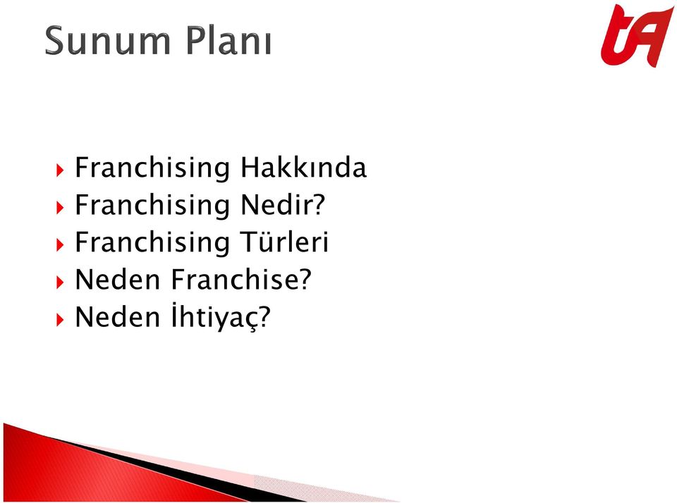 Franchising Türleri