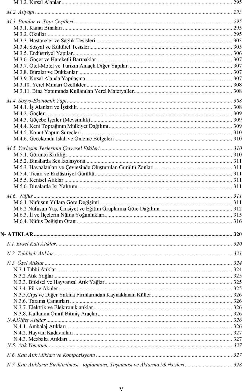 .. 307 M.3.9. Kırsal Alanda Yapılaşma... 307 M.3.10. Yerel Mimari Özellikler... 308 M.3.11. Bina Yapımında Kullanılan Yerel Materyaller... 308 M.4. Sosyo-Ekonomik Yapı... 308 M.4.1. Đş Alanları ve Đşsizlik.