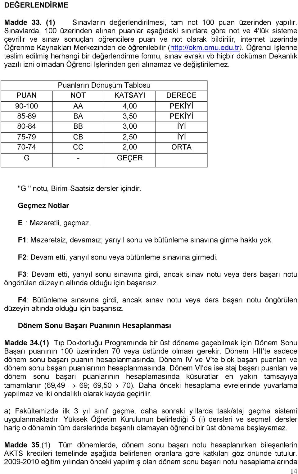 Merkezinden de öğrenilebilir (http://okm.omu.edu.tr).