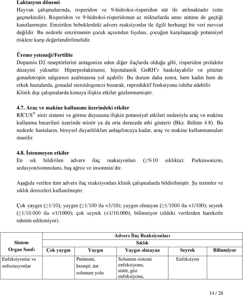 Bu nedenle emzirmenin çocuk açısından faydası, çocuğun karşılaşacağı potansiyel risklere karşı değerlendirilmelidir.