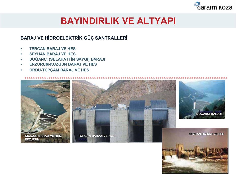 BARAJ VE HES ORDU- DOGANCI DAM KUZGUN