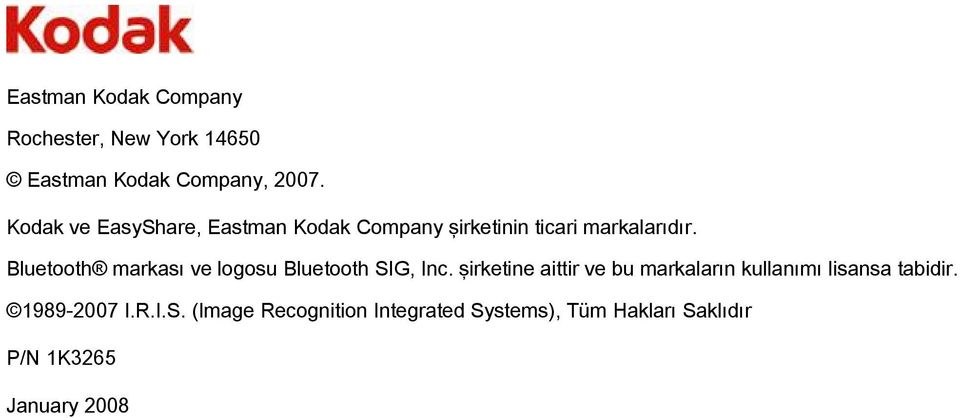 Bluetooth markası ve logosu Bluetooth SIG, Inc.