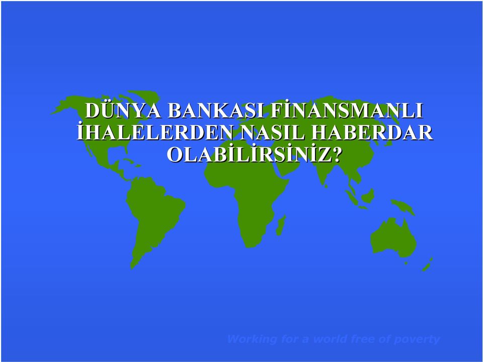 İHALELERDEN NASIL